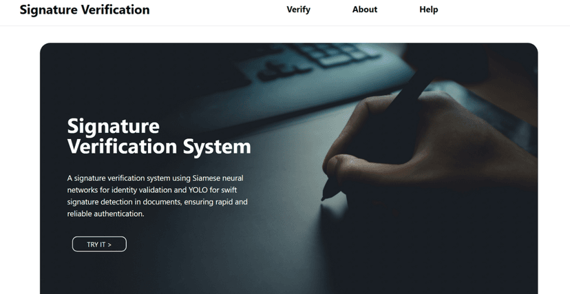 Signature Verification System